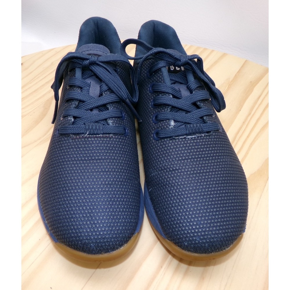 NoBull Superfabric Trainer Shoes Womens 8 Mens 6.5 Blue Training Sneakers
